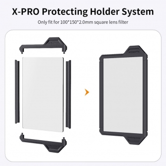 Square and Rectangular Filters - K&F Concept 100*150mm Lens Protection Bracket 2pcs Nano x-pro Series KF31.039 - quick order from manufacturer