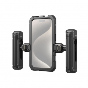 Ietvars kameram CAGE - SmallRig Mobile Video Kit (Dual Handheld) for iPhone 15 Pro 4397 - быстрый заказ от производителя