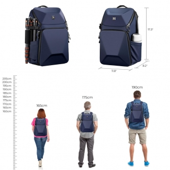 Shoulder Bags - K&F Concept Alpha Backpack 25L Benzo blue KF13.144V2 - quick order from manufacturer