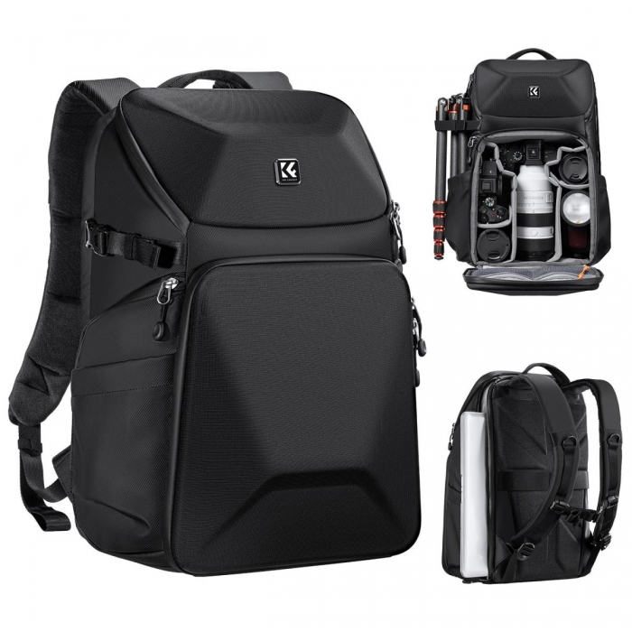 Studijas aprīkojuma somas - K&F Concept Alpha Backpack 25L black KF13.144 - ātri pasūtīt no ražotāja