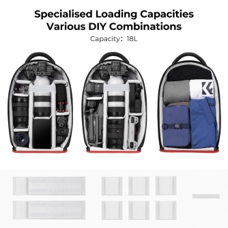 Shoulder Bags - K&F Concept Beta Backpack 15L V3 KF13.151 - quick order from manufacturer