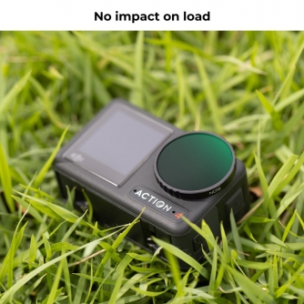 ND neitrāla blīvuma filtri - K&F Concept DJI Osmo Action 4 ND Filter Kit ND8+ND16+ND32+ND64 4 Pack, Optical Glass Filters SKU.2076 - ātri pasūtīt no ražotāja