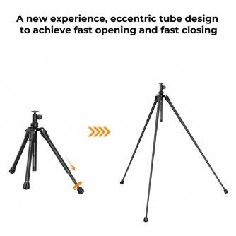 Tripod Accessories - K&F Concept E224A3+BH-18 BLACK KF09.120 - quick order from manufacturer