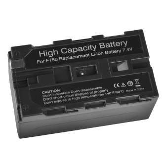 Camera Batteries - sonstige NP-F 750 Li-Ion Battery for Sony, 4400mAh - quick order from manufacturer