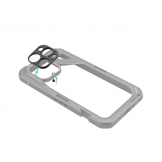 Smartphone Holders - SmallRig 17mm Threaded Lens Back Mount Plate for iPhone 15 Pro Max / 15 Pro Cage 4394 4394 - quick order from manufacturer