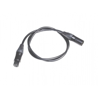 Audio cables, adapters - Canare L-2T2S microphone cable 6,0mm, XLR (M) / XLR (F) 5m, BLK CA-2TS-M/F-BLK-5 - quick order from manufacturer