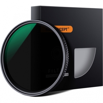 Neutral Density Filters - K&F Concept 58MM MV36 Slim Variable/Fader NDX, ND8~ND2000, Waterproof, Anti - quick order from manufacturer