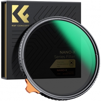 Neutral Density Filters - K&F Concept 82MM Variable ND Filter True Color ND2-ND32 with 28 Layers of Anti-r - quick order from manufacturer