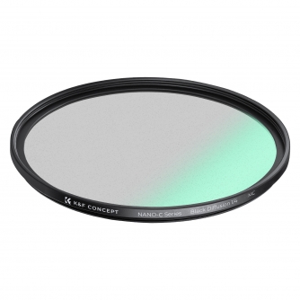 Soft filtri - K&F Concept 62MM C Series Black Mist Filter 1/4, Ultra-thin multilayer Green - ātri pasūtīt no ražotāja