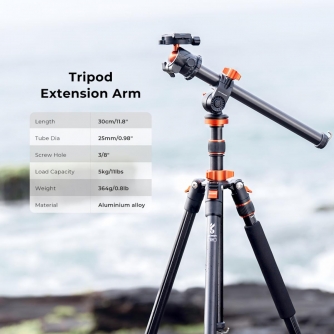 Tripod Heads - K&F Concept Rotatable Multi-Angle Center Column for Camera Tripod Magnesium - quick order from manufacturer