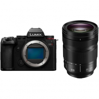 Cine Studio Cameras - Panasonic LUMIX S5 Mark II with 24-105mm Lens - quick order from manufacturer