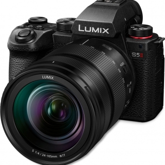 Pro video kameras - Panasonic LUMIX S5 Mark II with 24-105mm Lens - ātri pasūtīt no ražotāja