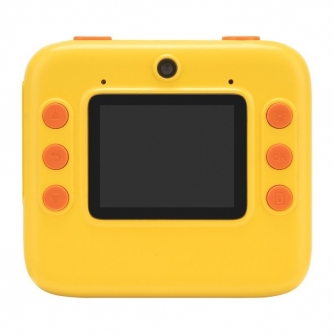 Фотоаппараты моментальной печати - Redleaf PicMe camera with printer for kids - yellow - быстрый заказ от производителя