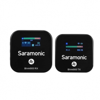 Wireless Lavalier Microphones - Saramonic Blink900 B1 wireless audio transmission kit (RX + TX) - quick order from manufacturer