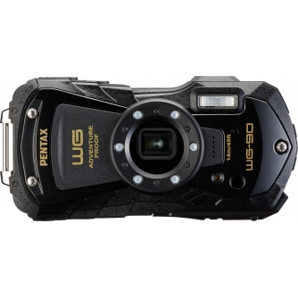 Kompaktkameras - Pentax WG-90 Waterproof Camera with 16MP, 5x Optical Zoom - ātri pasūtīt no ražotāja