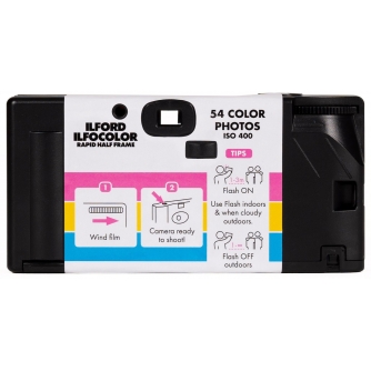 Film Cameras - Ilford single use camera Ilfocolor Rapid Half-Frame 400/54 2005216 - quick order from manufacturer