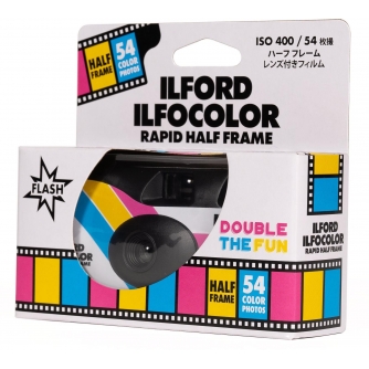 Film Cameras - Ilford single use camera Ilfocolor Rapid Half-Frame 400/54 2005216 - quick order from manufacturer