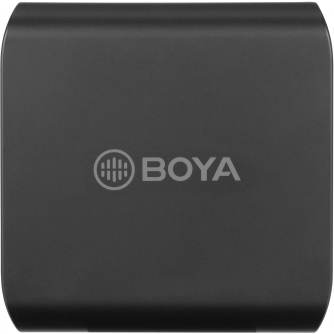 Bezvadu piespraužamie mikrofoni - Boya wireless microphone BY-XM6-K1 + charging case BY-XM6-K1 - быстрый заказ от производителя