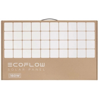 LED Fresnels Lights - EcoFlow 160W Solar Panel with Adjustable Stand and MC4 Connector - quick order from manufacturer