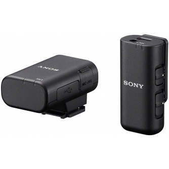 Bezvadu piespraužamie mikrofoni - Sony wireless microphone ECM-W3S + charging case ECMW3S.CE7 - быстрый заказ от производителя