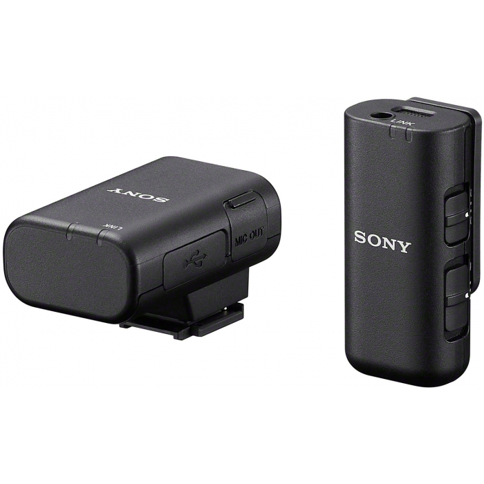 Bezvadu piespraužamie mikrofoni - Sony wireless microphone ECM-W3S + charging case ECMW3S.CE7 - ātri pasūtīt no ražotāja