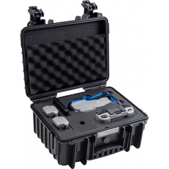 Cases - BW OUTDOOR CASES TYPE 3000 FOR DJI AIR 3 / BLACK 108687 - quick order from manufacturer