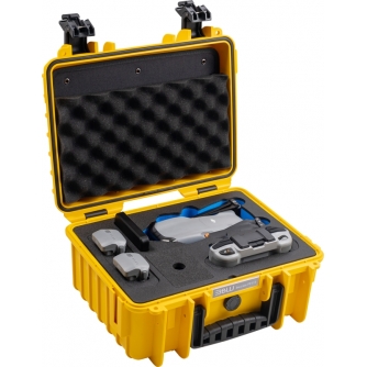 Koferi - BW OUTDOOR CASES TYPE 3000 FOR DJI AIR 3 / YELLOW 108688 - ātri pasūtīt no ražotāja