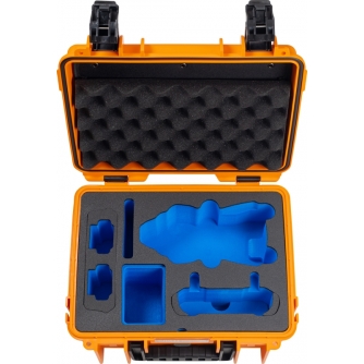 Cases - BW OUTDOOR CASES TYPE 3000 FOR DJI AIR 3 / ORANGE 108689 - quick order from manufacturer