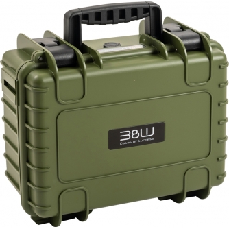 Cietie Koferi - BW OUTDOOR CASES TYPE 3000 FOR DJI AIR 3 / BRONZE-GREEN 108690 - ātri pasūtīt no ražotāja