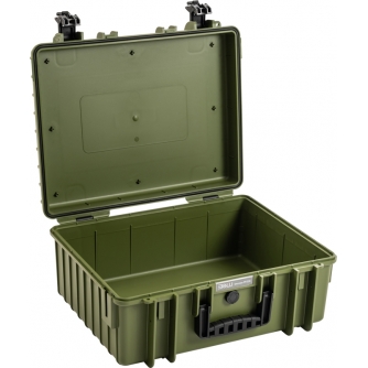 Koferi - BW OUTDOOR CASES TYPE 6000 / BRONZE GREEN (EMPTY) 108090 - ātri pasūtīt no ražotāja