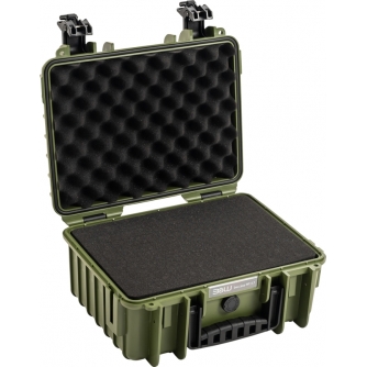 Hard Cases - BW OUTDOOR CASES TYPE 3000 / BRONZE GREEN (PRE-CUT FOAM) 108249 - quick order from manufacturer