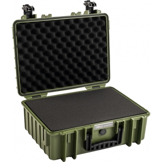 Hard Cases - BW OUTDOOR CASES TYPE 5000 / BRONZE GREEN (PRE-CUT FOAM) 108252 - quick order from manufacturer