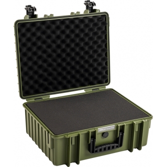 Hard Cases - BW OUTDOOR CASES TYPE 6000 / BRONZE GREEN (PRE-CUT FOAM) 108256 - quick order from manufacturer