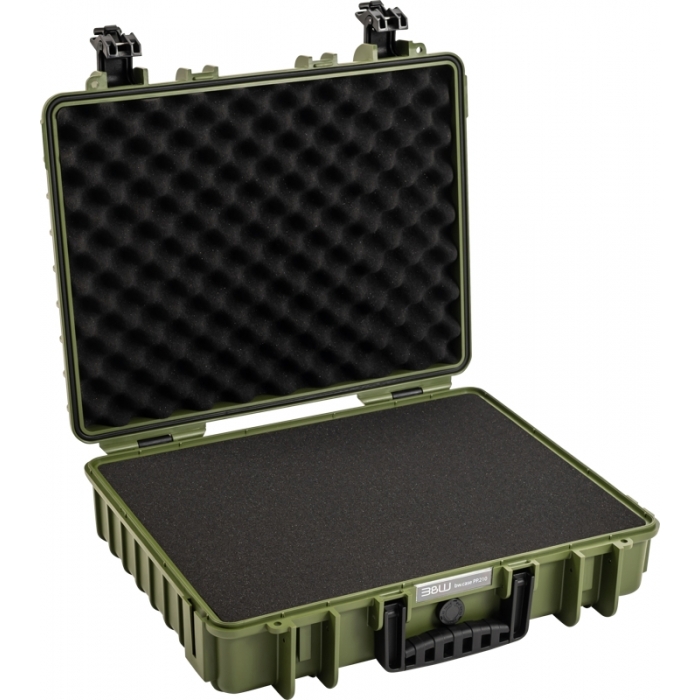 Hard Cases - BW OUTDOOR CASES TYPE 6040 / BRONZE GREEN (PRE-CUT FOAM) 108255 - quick order from manufacturer