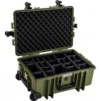 Cases - BW OUTDOOR CASES TYPE 6700 / BRONZE GREEN (DIVIDER SYSTEM) 108271 - quick order from manufacturer