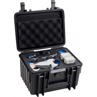 Drone accessories - BW OUTDOOR CASES TYPE 2000 FOR DJI MINI 4 PRO / BLACK 108897 - quick order from manufacturer