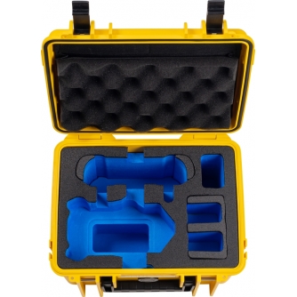 Multikopteru aksesuāri - BW OUTDOOR CASES TYPE 2000 FOR DJI MINI 4 PRO / YELLOW 108898 - быстрый заказ от производителя