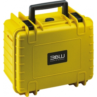 Multikopteru aksesuāri - BW OUTDOOR CASES TYPE 2000 FOR DJI MINI 4 PRO / YELLOW 108898 - быстрый заказ от производителя