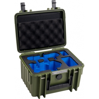 Drone accessories - BW OUTDOOR CASES TYPE 2000 FOR DJI MINI 4 PRO / BRONZE GREEN 108899 - quick order from manufacturer