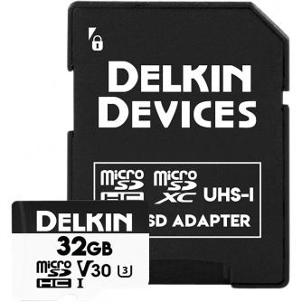 Memory Cards - DELKIN TRAIL CAM HYPERSPEED MICROSDHC (V30) R100/W75 32GB DDMSDAHS32GB - quick order from manufacturer