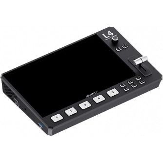 Video mixer - FeelWorld L4 HDMI Livestream Switcher with Built-In Monitor - quick order from manufacturer