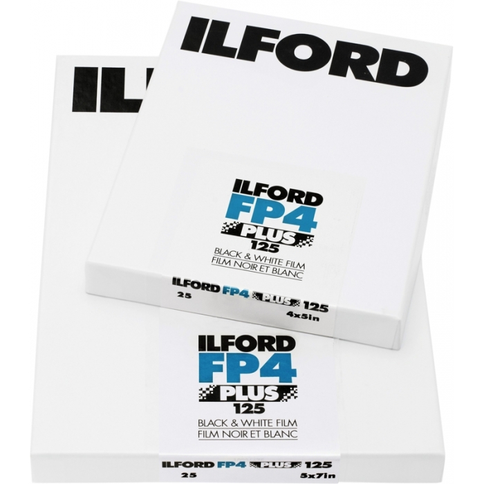 Photo films - ILFORD PHOTO ILFORD FP4 PLUS 4X5 100 SHEET FILM 1678288 - quick order from manufacturer