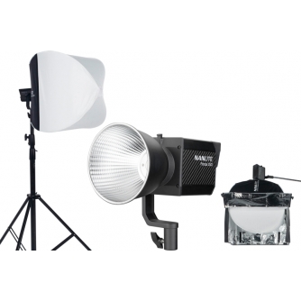 Monolight Style - NANLITE FORZA 150 & LANTERN SOFTBOX 60CM WITH FM MOUNT 126602 - quick order from manufacturer