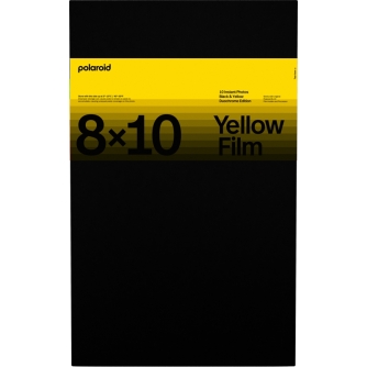 Film for instant cameras - POLAROID DUOCHROME FILM FOR 8X10 BLACK & YELLOW EDITION 6287 - quick order from manufacturer