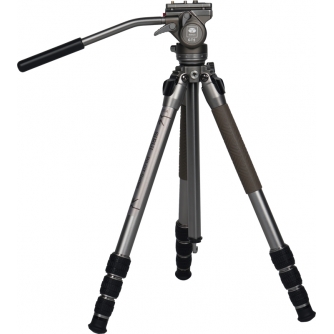 Video statīvi - SIRUI PILOT SERIES ALU TRIPOD GT04+GT5 VIDEOHEAD GREY GT04+GT5 - быстрый заказ от производителя