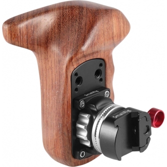 Rokturi HANDLE - SMALLRIG 2118 LEFT SIDE WOODEN GRIP W/NATO MOUNT 2118C - ātri pasūtīt no ražotāja