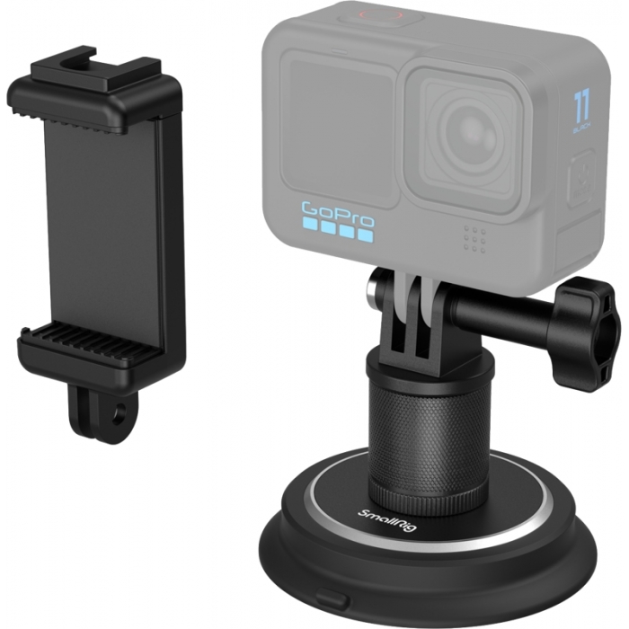 Accessories for Action Cameras - SMALLRIG 4347 SUCTION CUP MOUNTING SUPPORT FOR ACTION CAMERAS 4347 - quick order from manufacturer