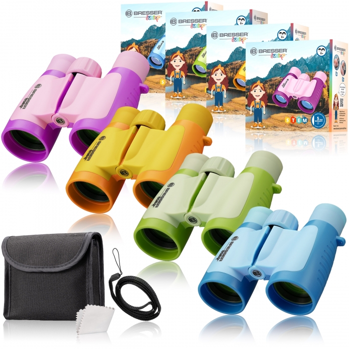 Binokļi - BRESSER JUNIOR 3x30 Childrens Binoculars in different Colours - ātri pasūtīt no ražotāja