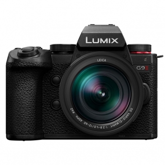 Mirrorless Cameras - Panasonic Premium Panasonic Lumix G9 II with LEICA 12-60mm Lens + LEICA 100-400mm (H-RSA100400E) - quick order from manufacturer