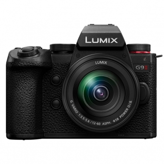 Mirrorless Cameras - Panasonic Premium Panasonic Lumix G9 II with 12-60mm Lens + LEICA 100-400mm (H-RSA100400E) - quick order from manufacturer